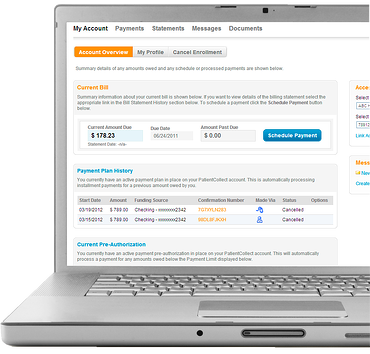 online billing and payment demo